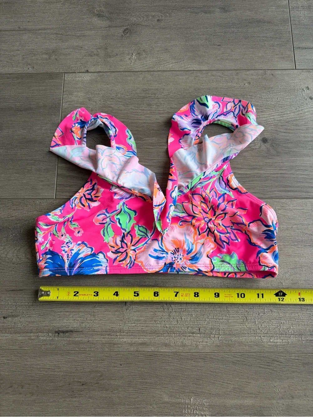 Lilly Pulitzer girls Mini Kasme Bikini Upf 50+ - size 10